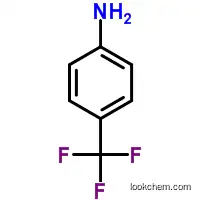 Molecular Structure of 88239-63-8 (4-(Trifluoromethyl) aniline)